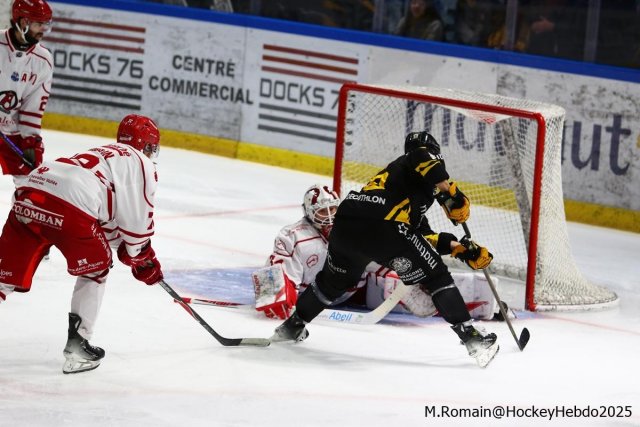 Photo hockey match Rouen - Briançon  le 12/10/2025