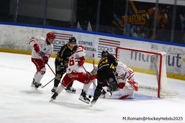 Photo hockey match Rouen - Briançon  le 12/10/2025