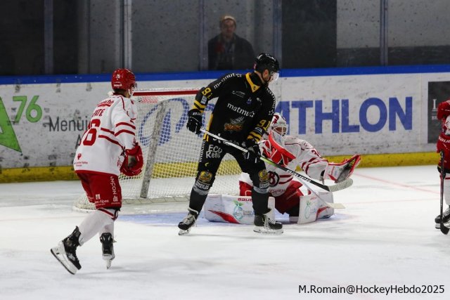 Photo hockey match Rouen - Briançon  le 12/10/2025