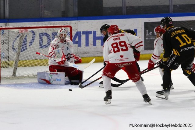 Photo hockey match Rouen - Briançon  le 12/10/2025