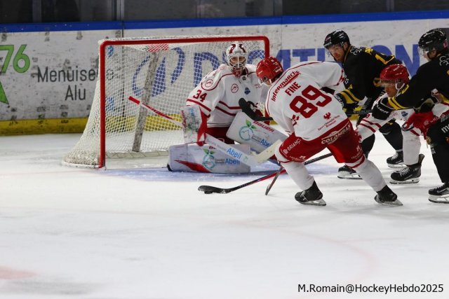 Photo hockey match Rouen - Briançon  le 12/10/2025