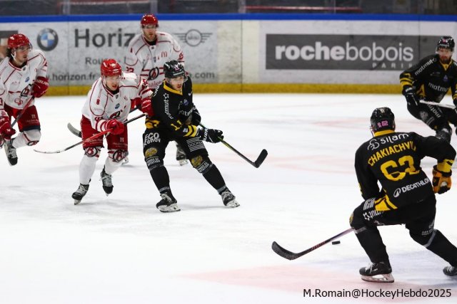 Photo hockey match Rouen - Briançon  le 12/10/2025