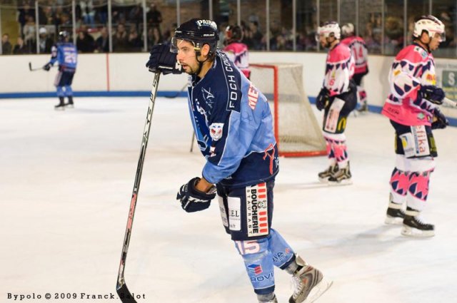 Photo hockey match Angers  - Epinal  le 21/11/2009