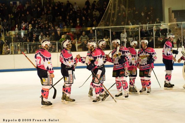 Photo hockey match Angers  - Epinal  le 21/11/2009