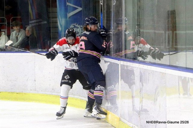 Photo hockey match Nice - Bordeaux le 17/10/2025