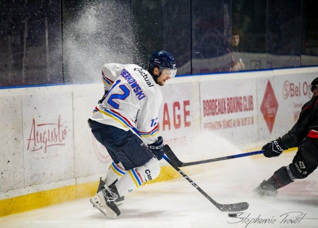 Photo hockey match Bordeaux - Nice le 19/10/2025