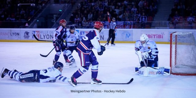 Photo hockey match Lyon - Dunkerque le 18/10/2025