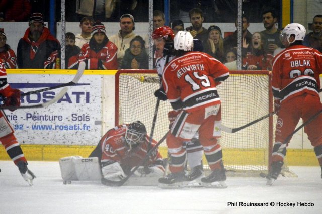 Photo hockey match Dijon  - Lyon le 21/10/2025