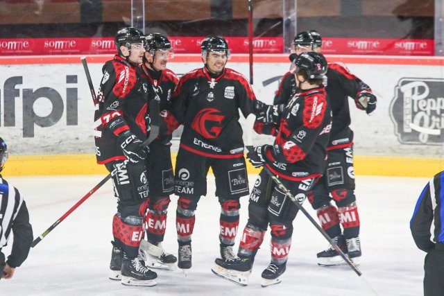 Photo hockey match Amiens  - Cergy-Pontoise le 21/10/2025