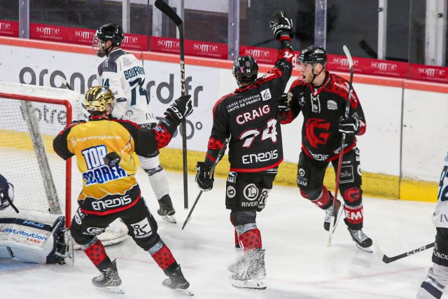 Photo hockey match Amiens  - Marseille le 24/10/2025