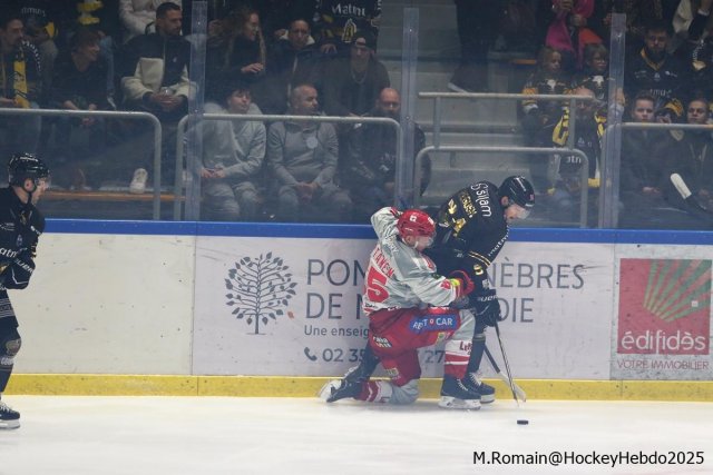 Photo hockey match Rouen - Grenoble  le 24/10/2025