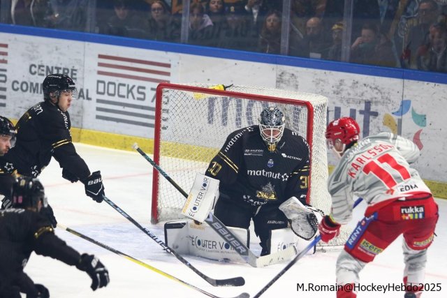 Photo hockey match Rouen - Grenoble  le 24/10/2025