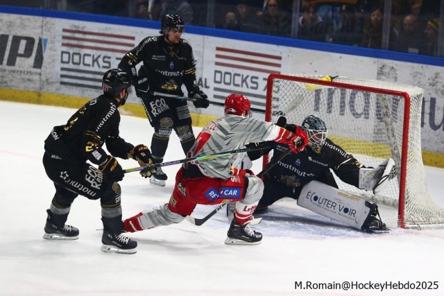 Photo hockey match Rouen - Grenoble  le 24/10/2025