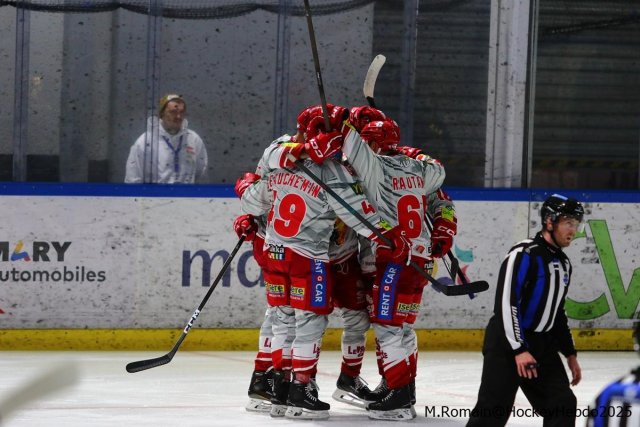 Photo hockey match Rouen - Grenoble  le 24/10/2025