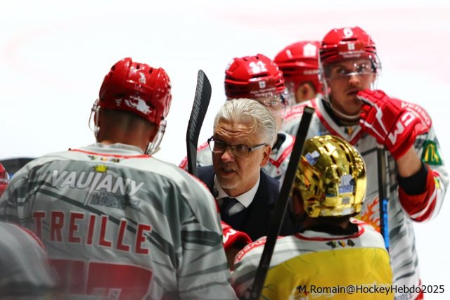 Photo hockey match Rouen - Grenoble  le 24/10/2025