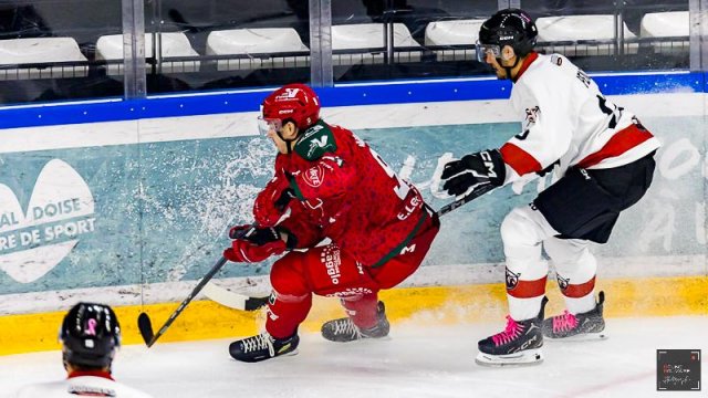 Photo hockey match Cergy-Pontoise - Chamonix  le 26/10/2025