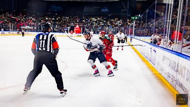 Photo hockey match Cergy-Pontoise - Chamonix  le 26/10/2025