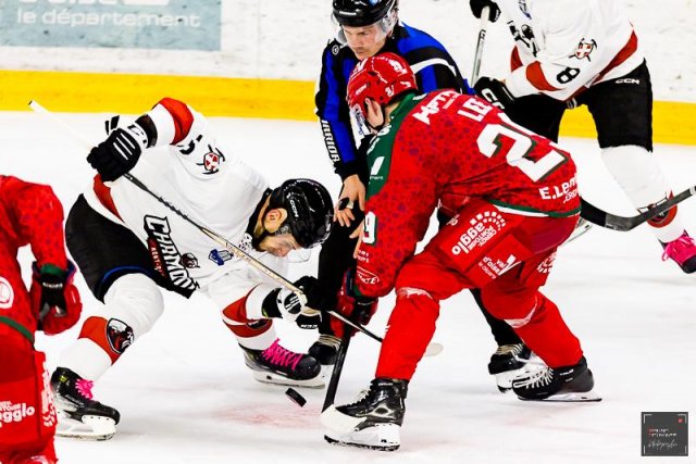 Photo hockey match Cergy-Pontoise - Chamonix  le 26/10/2025