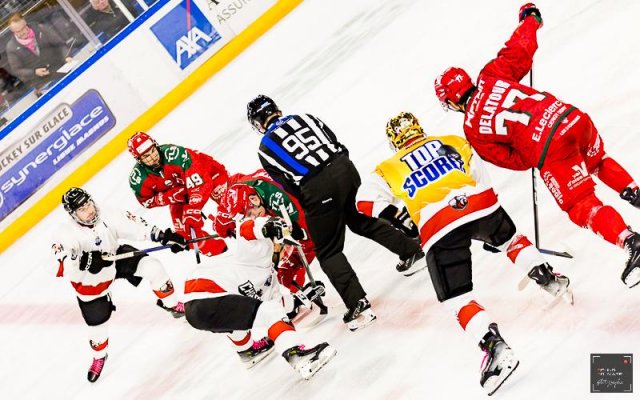 Photo hockey match Cergy-Pontoise - Chamonix  le 26/10/2025