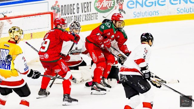 Photo hockey match Cergy-Pontoise - Chamonix  le 26/10/2025