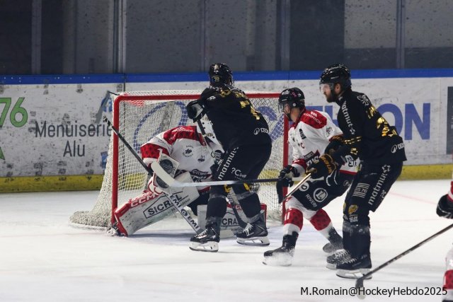 Photo hockey match Rouen - Amiens  le 10/11/2025