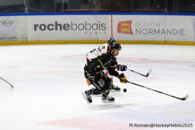 Photo hockey match Rouen - Amiens  le 10/11/2025