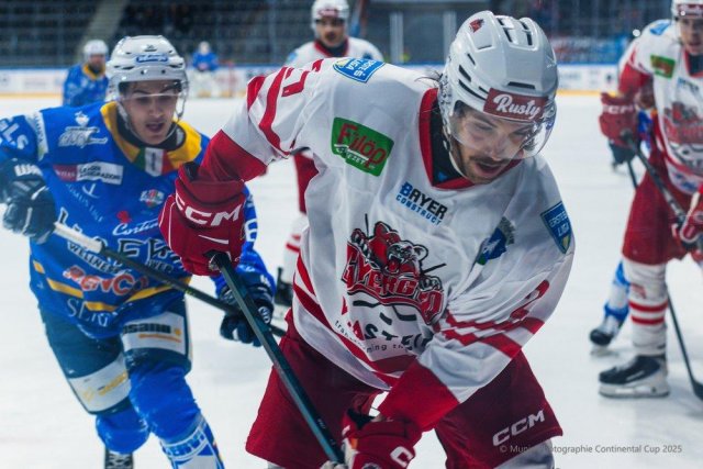 Photo hockey match Cortina d'Ampezzo - ACS Gyergyói HK  le 14/11/2025