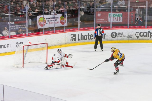 Photo hockey match Amiens  - Chamonix  le 14/11/2025