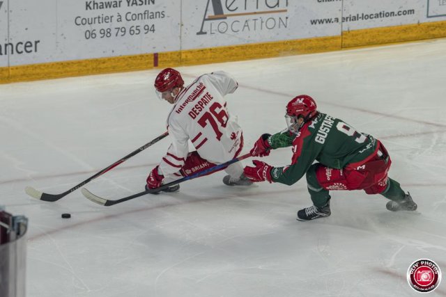 Photo hockey match Cergy-Pontoise - Briançon  le 14/11/2025