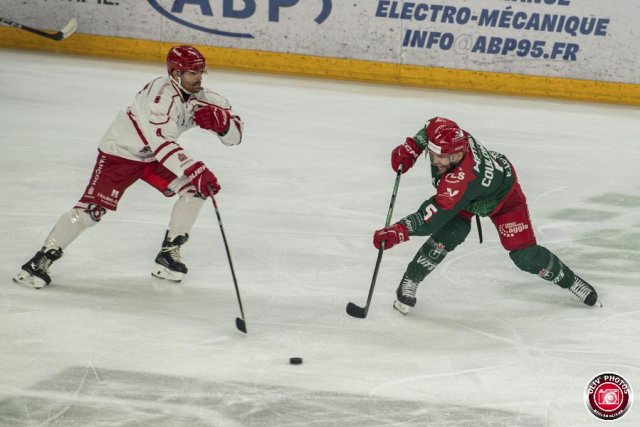 Photo hockey match Cergy-Pontoise - Briançon  le 14/11/2025