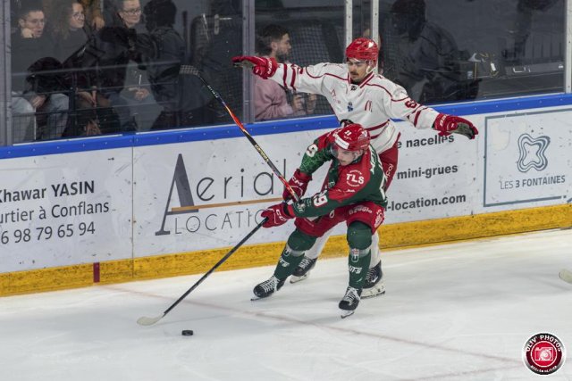 Photo hockey match Cergy-Pontoise - Briançon  le 14/11/2025