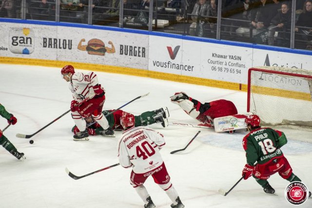 Photo hockey match Cergy-Pontoise - Briançon  le 14/11/2025