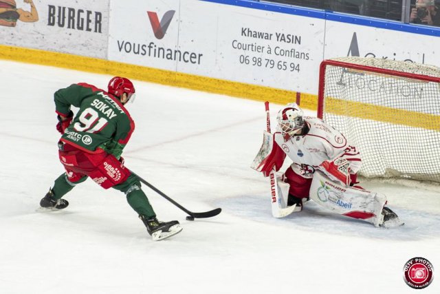 Photo hockey match Cergy-Pontoise - Briançon  le 14/11/2025