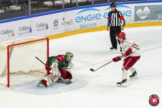 Photo hockey match Cergy-Pontoise - Briançon  le 14/11/2025