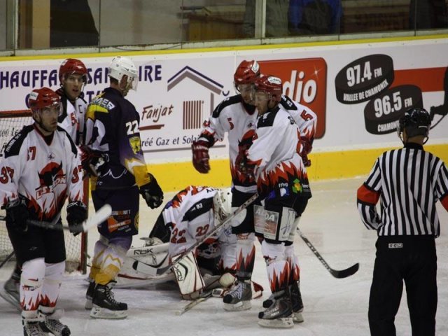 Photo hockey match Chamonix  - Neuilly/Marne le 21/11/2009