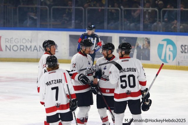 Photo hockey match Rouen - Chamonix  le 19/11/2025