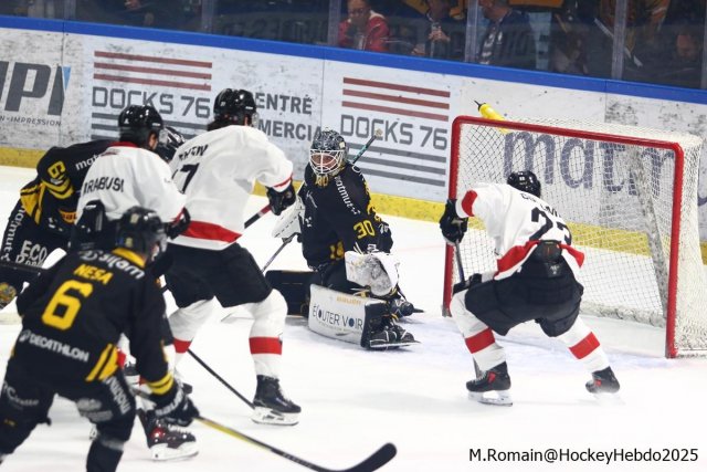 Photo hockey match Rouen - Chamonix  le 19/11/2025