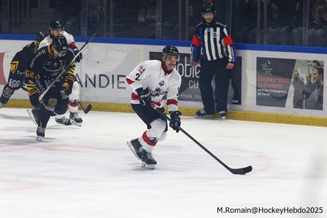 Photo hockey match Rouen - Chamonix  le 19/11/2025