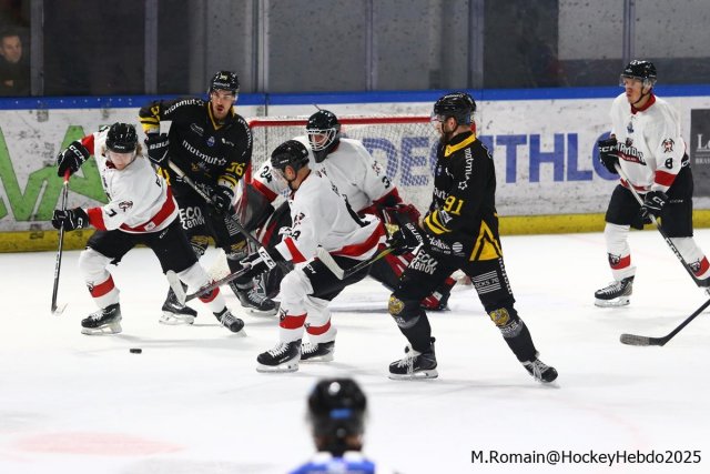 Photo hockey match Rouen - Chamonix  le 19/11/2025