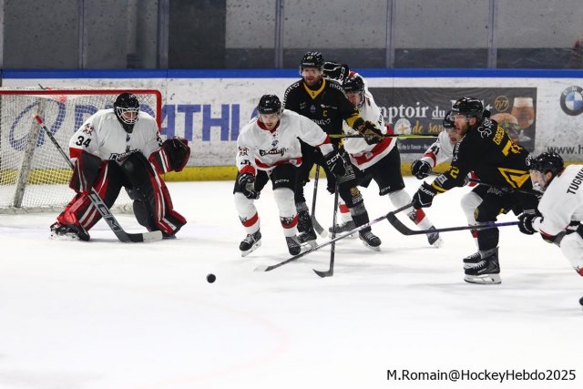 Photo hockey match Rouen - Chamonix  le 19/11/2025
