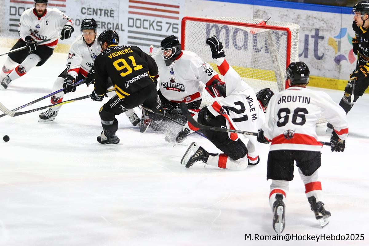 Rouen 6 - 4 Chamonix 