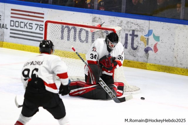 Photo hockey match Rouen - Chamonix  le 19/11/2025