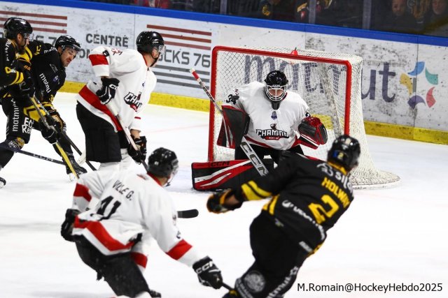 Photo hockey match Rouen - Chamonix  le 19/11/2025