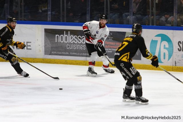 Photo hockey match Rouen - Chamonix  le 19/11/2025