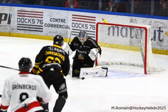 Photo hockey match Rouen - Chamonix  le 19/11/2025