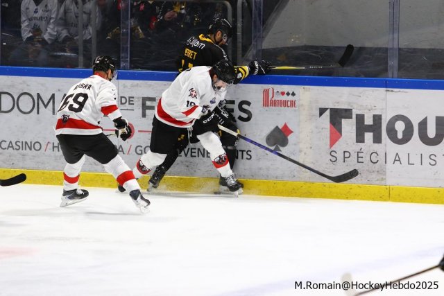 Photo hockey match Rouen - Chamonix  le 19/11/2025