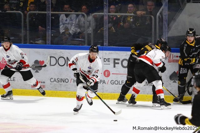 Photo hockey match Rouen - Chamonix  le 19/11/2025