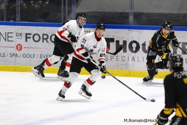 Photo hockey match Rouen - Chamonix  le 19/11/2025
