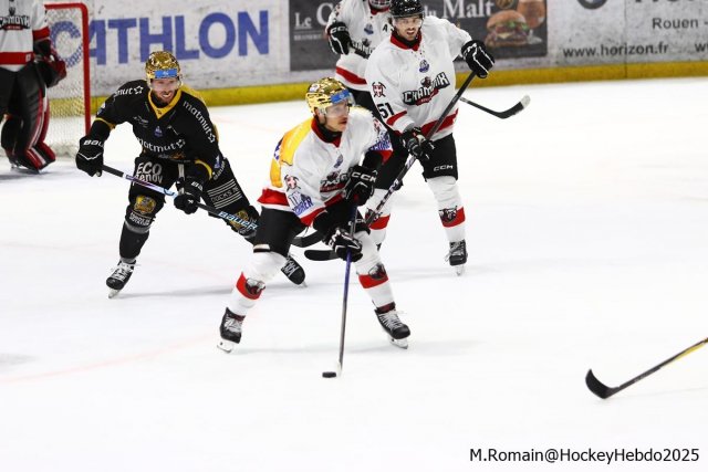 Photo hockey match Rouen - Chamonix  le 19/11/2025