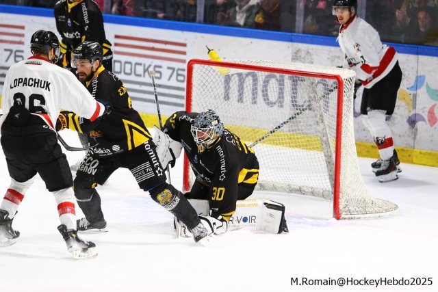Photo hockey match Rouen - Chamonix  le 19/11/2025